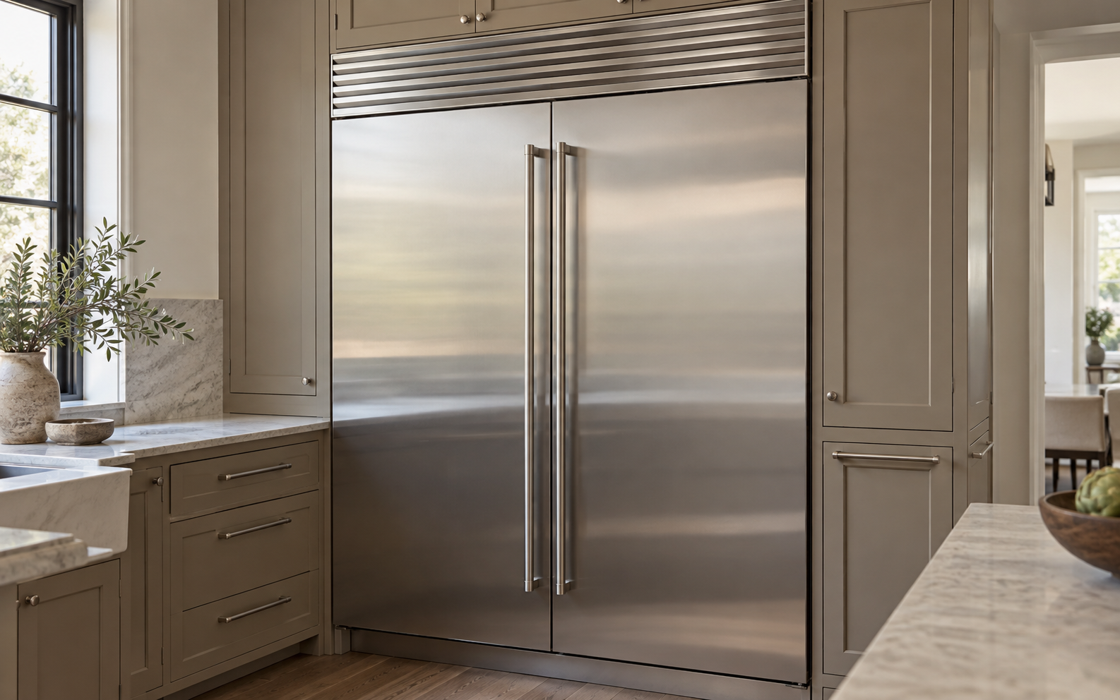 Sub-Zero kitchen appliance — AI illustration